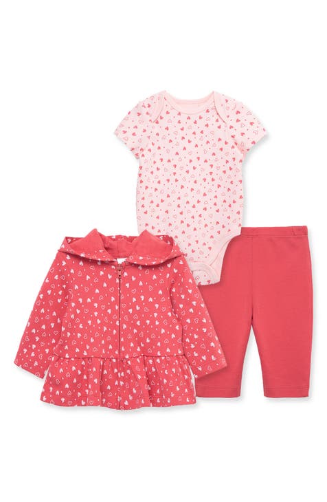 Carter's Girls' 3-Piece Baby Set with Pant - Sam's Club