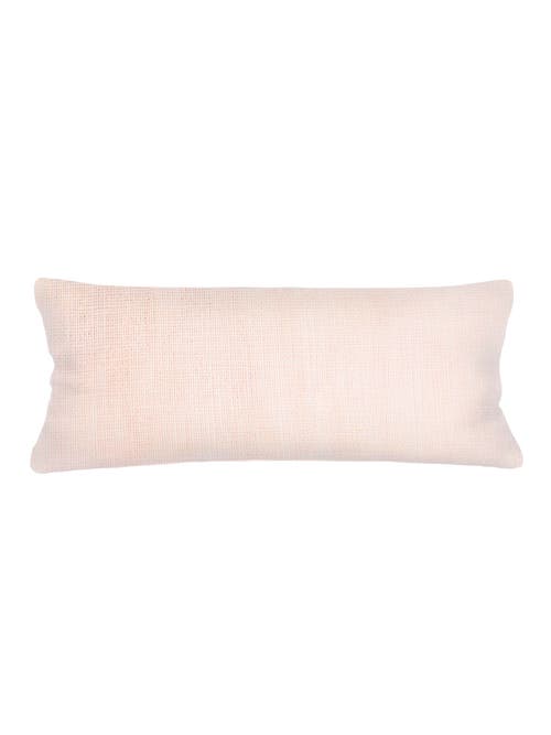 Anaya So Soft Linen Euro Pillow With Down Alternative Insert In Light Pink