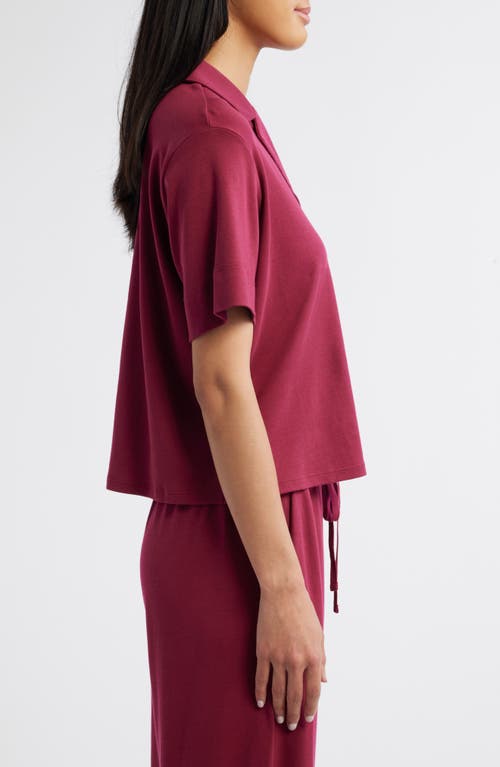 EILEEN FISHER SLEEP EILEEN FISHER ORGANIC COTTON PAJAMA TOP