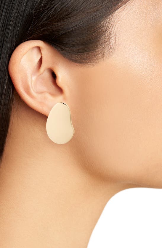 Shop Nordstrom Molten Orb Stud Earrings In Gold