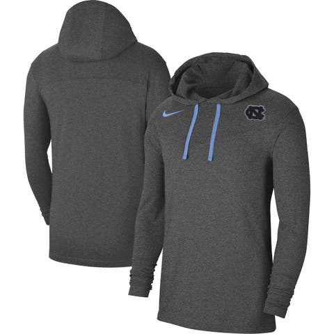 Men's Nike Heathered Charcoal North Carolina Tar Heels Off-Field ...