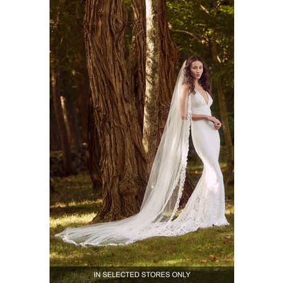 Marchesa Notte Caree Lace Wedding Dress, Size IN STORE ONLY - Ivory
