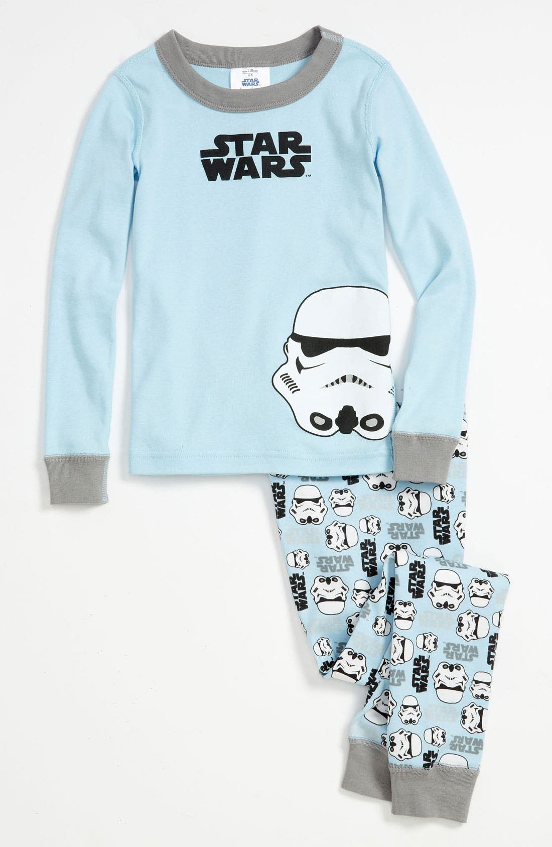 Hanna Andersson Stormtrooper Two Piece Fitted Organic Cotton Pajamas 