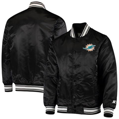 Men's Tommy Hilfiger Black Philadelphia Eagles Full-Zip Varsity Jacket