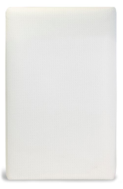 Lullaby Earth Breathable Lightweight Mini Crib Mattress in White at Nordstrom