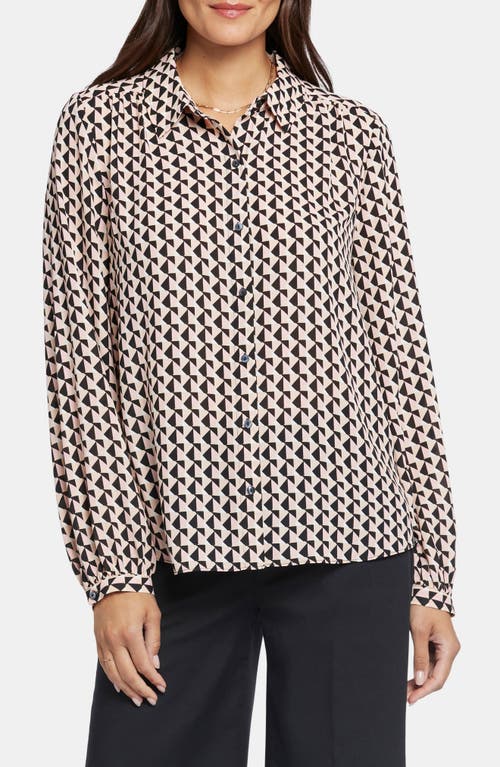 Shop Nydj Modern Blouse In Corinth Peaks