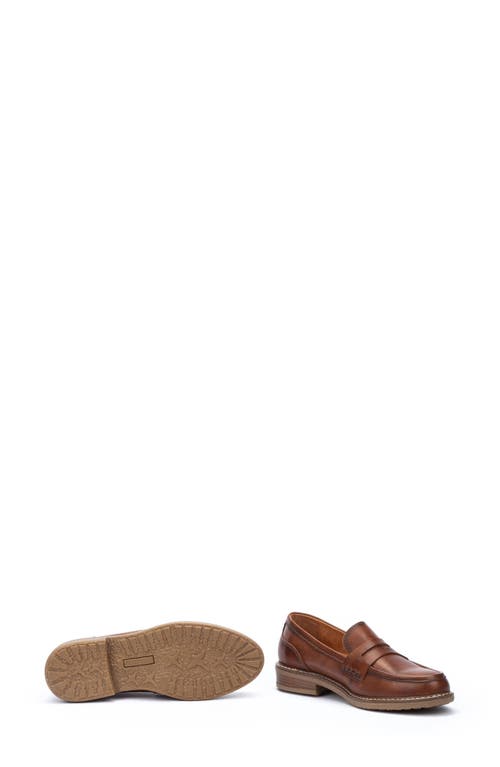 Pikolinos Aldaya Penny Loafer In Cuero