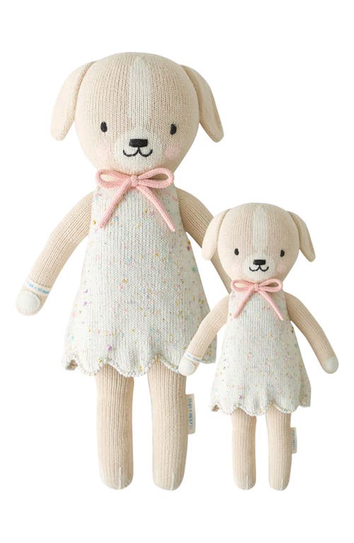 cuddle+kind Mia the Dog Stuffed Animal in Beige 