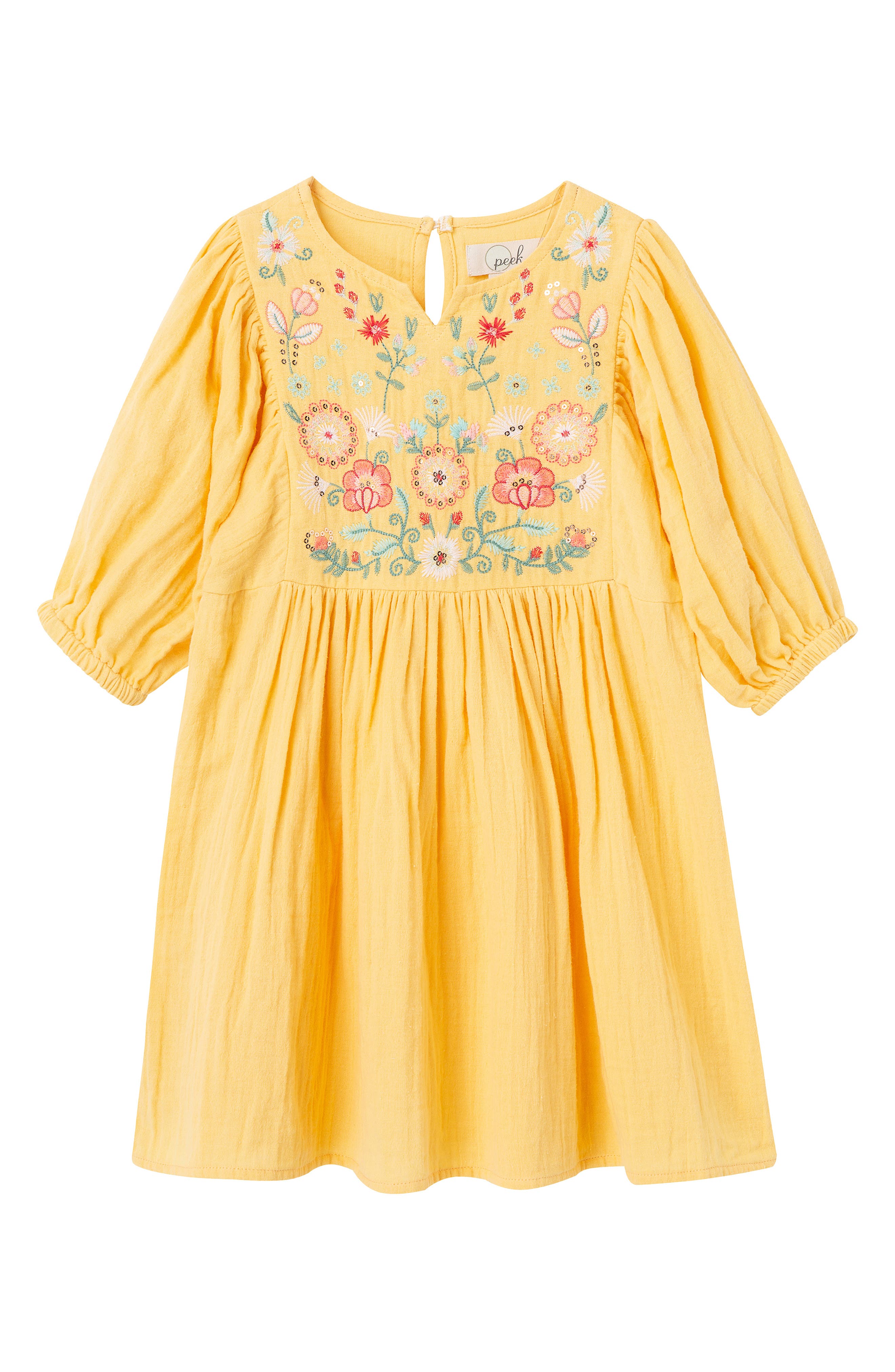 embroidered dress nordstrom