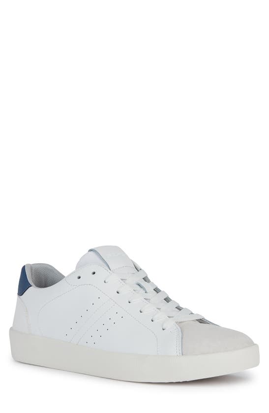 Geox Affile Sneaker In White