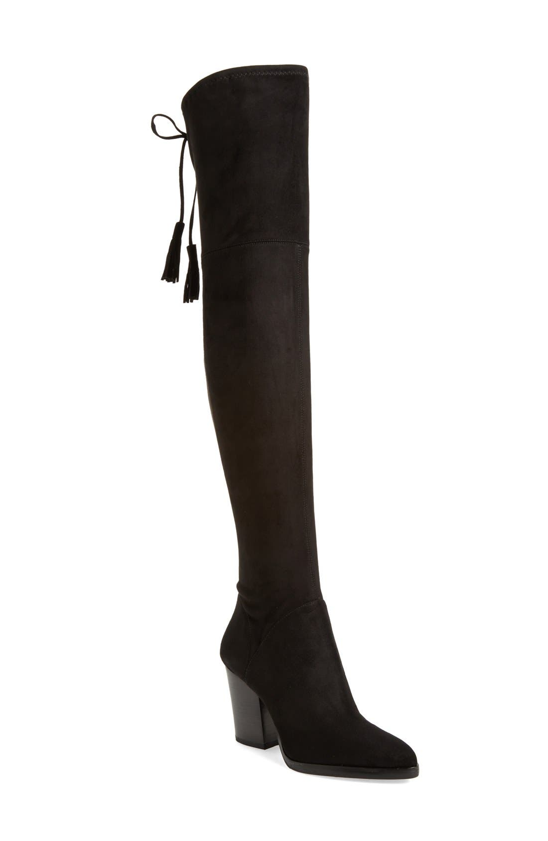 marc fisher over the knee boots taupe