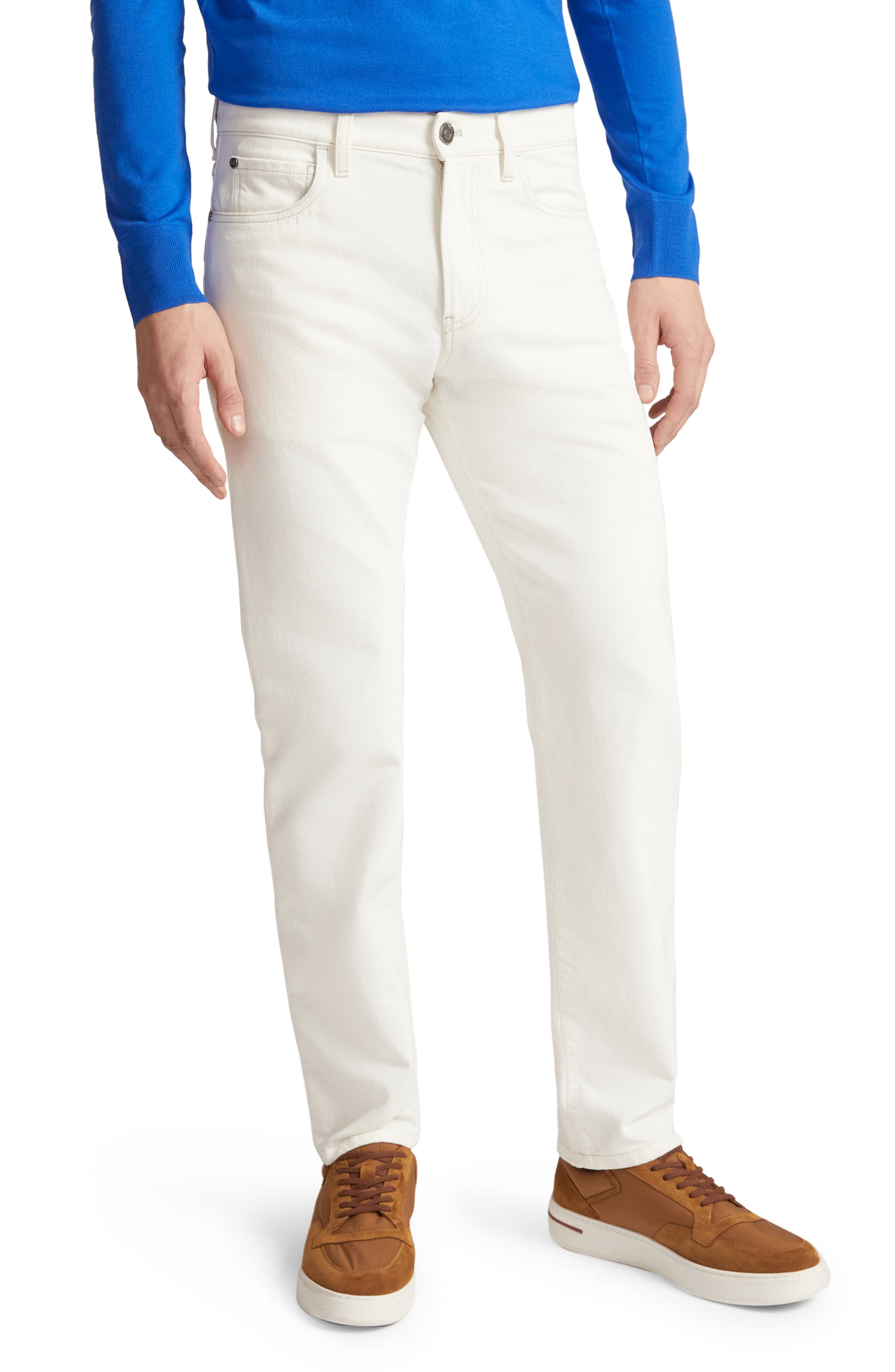 nordstrom mens white jeans