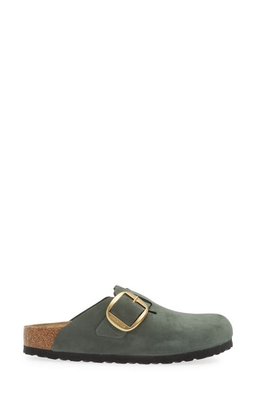 Shop Birkenstock Boston Big Buckle Clog In Thyme