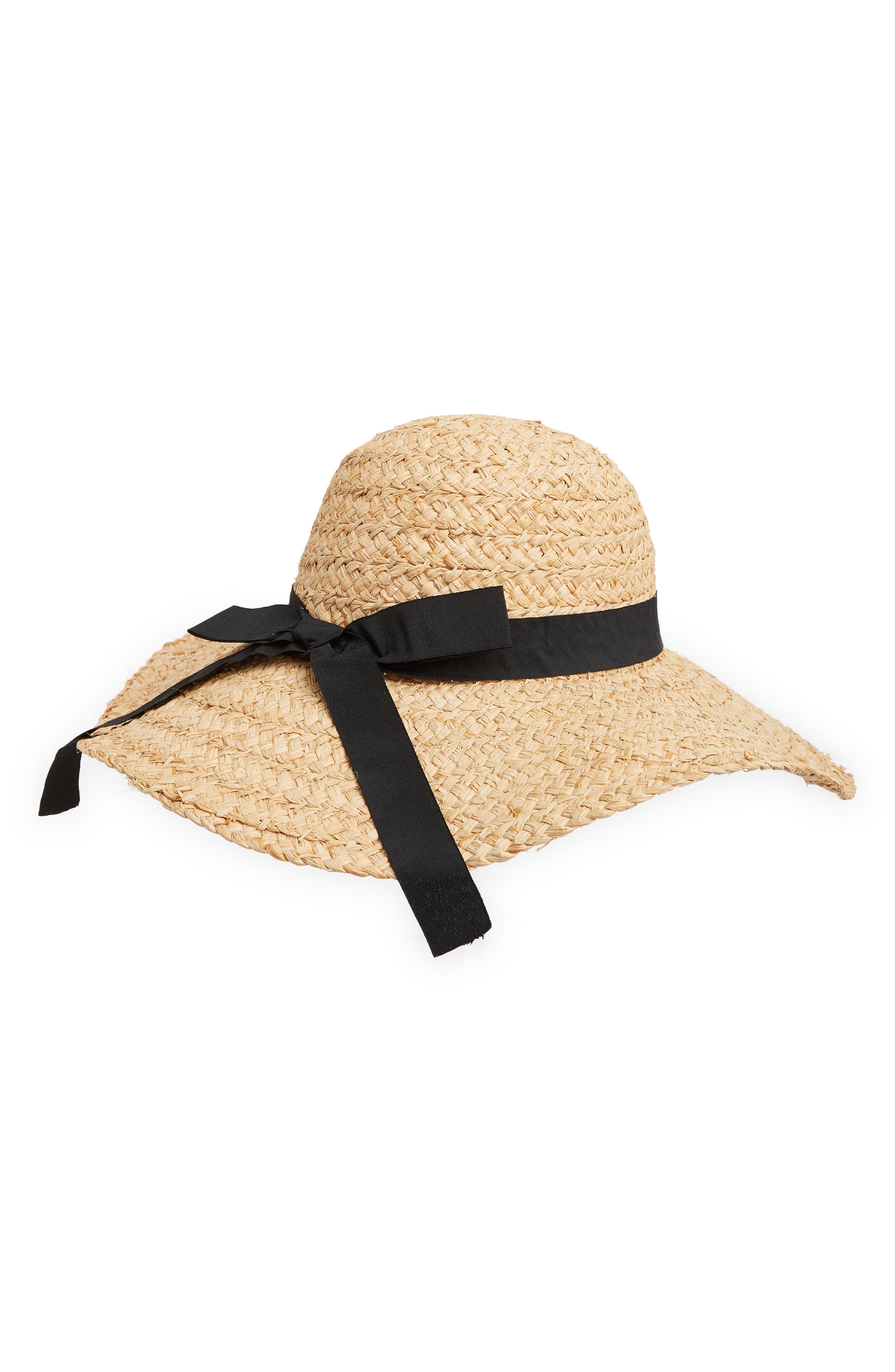 Lulla Collection by Bindya Straw Floppy Sun Hat Nordstromrack