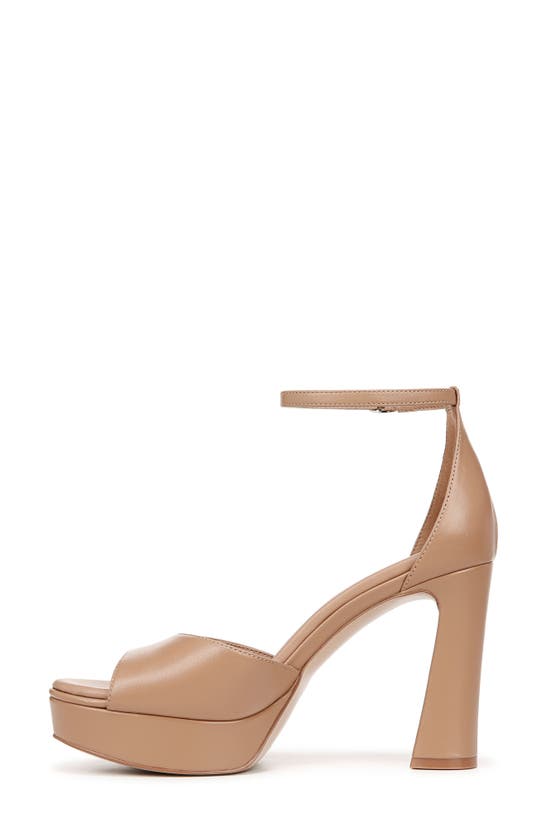 Shop 27 Edit Naturalizer Delphie Ankle Strap Platform Sandal In Taupe Leather