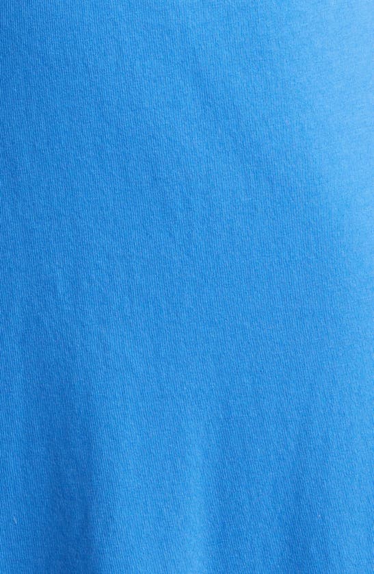 Shop Nation Ltd Eileen Organic Cotton Maxi T-shirt Dress In Palace Blue