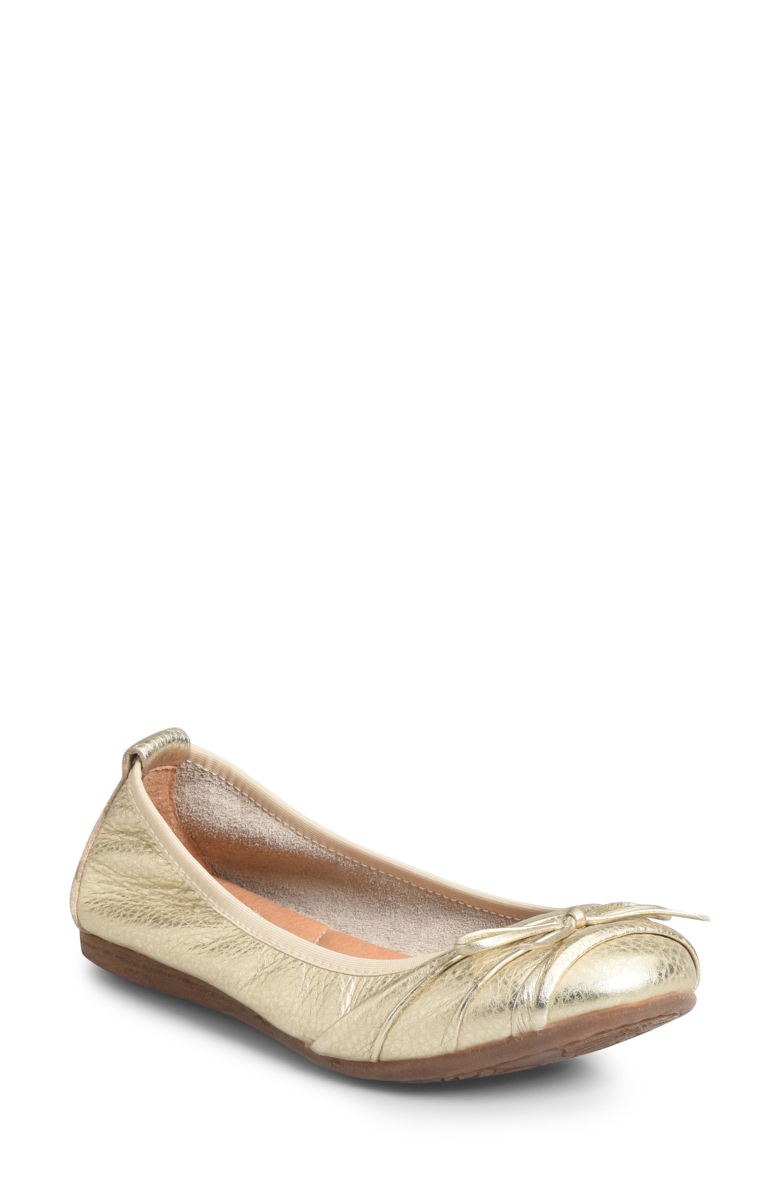 B?rn Chelan Ballet Flat- Metallic