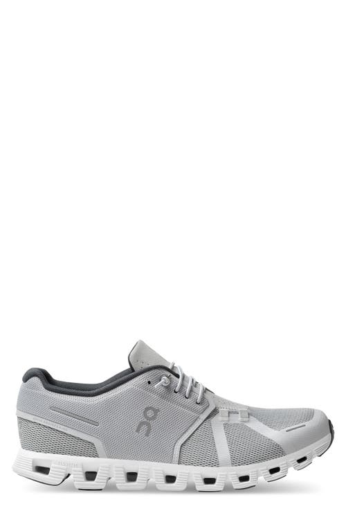 Shop On Cloud 5 Running Shoe In Glacier/white