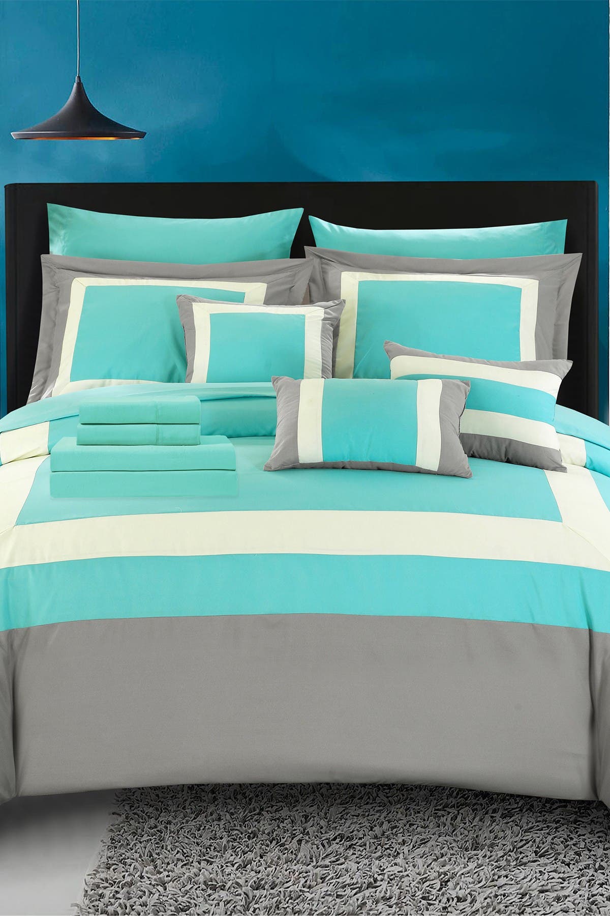 Color Block Bedding Comforter 