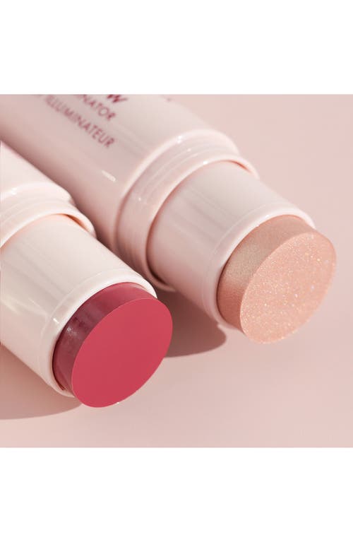 Wander Beauty On-the-glow Blush & Illuminator Strawberry 0.4 Oz, 12g In Strawberry Fields
