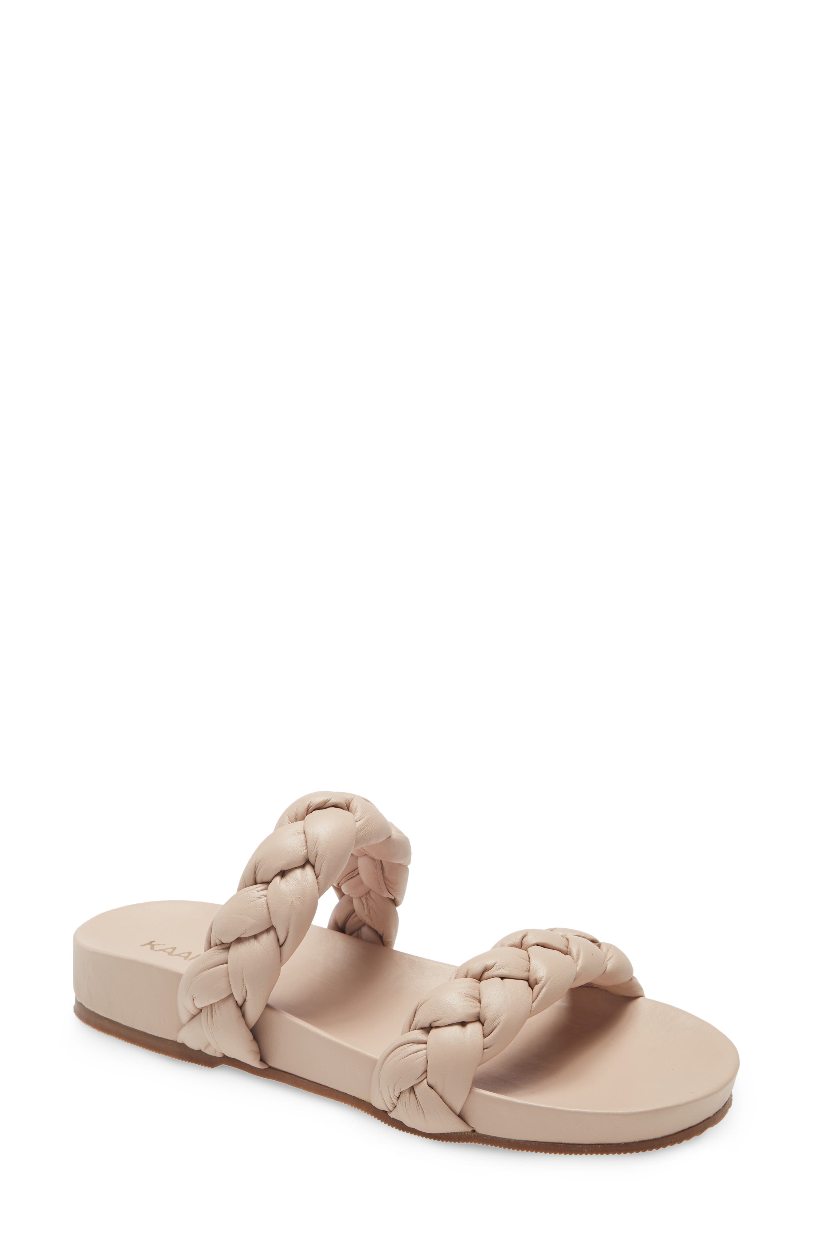 kaanas coco blush sandals