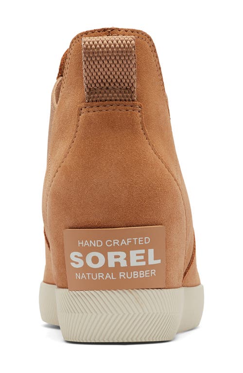 Shop Sorel Out N About Slip-on Wedge Shoe Ii In Tawny Buff/chalk