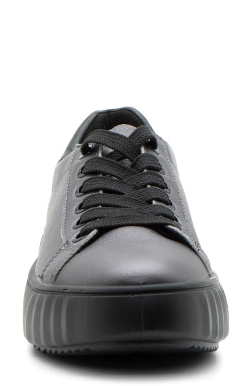 Shop Ara Mikky Platform Sneaker In Anthracite/black