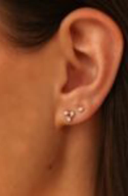 Dana Rebecca Designs Sophia Ryan Diamond Teardrop Cluster Stud Earrings In Yellow Gold