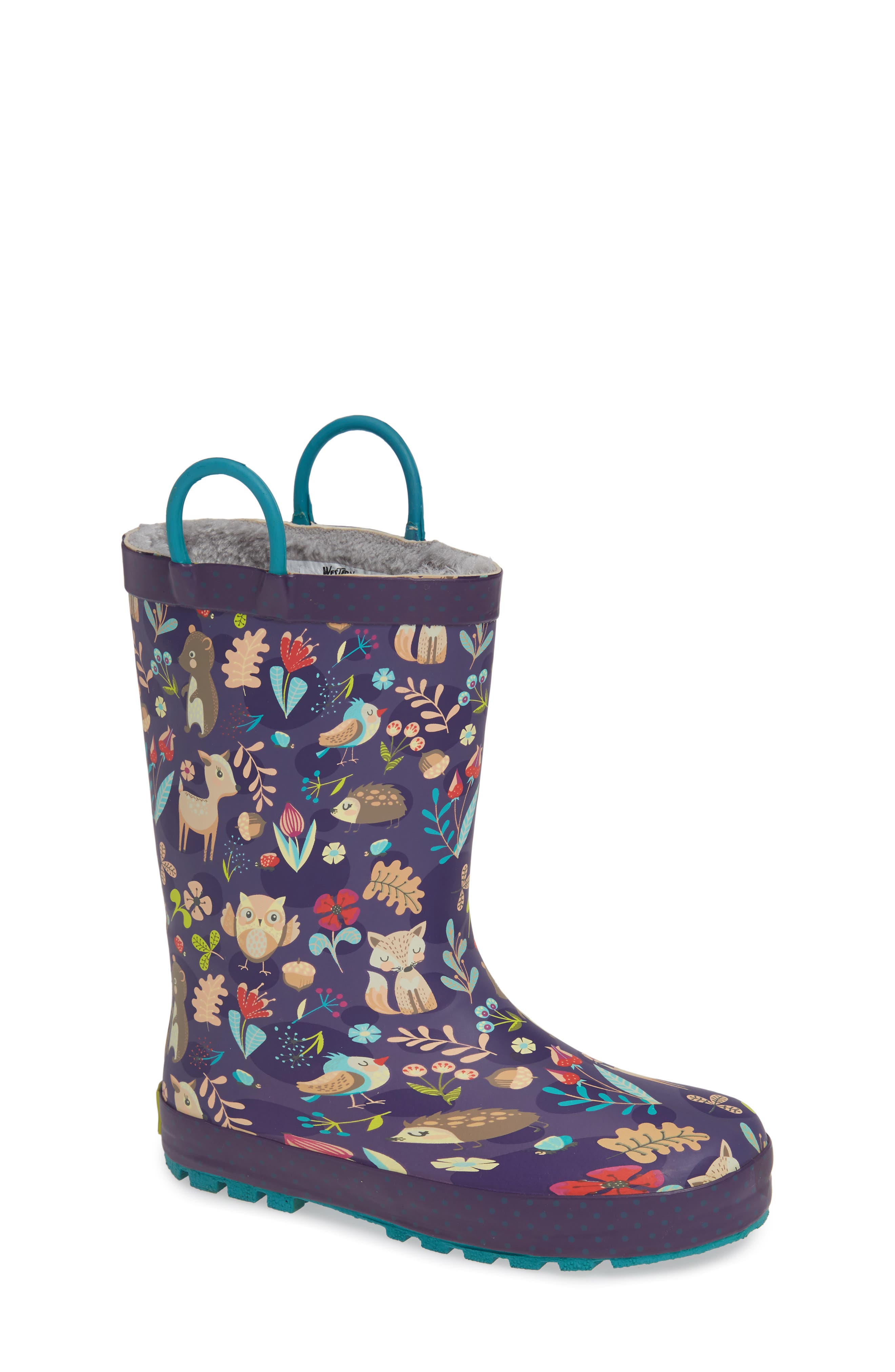 small calf rain boots