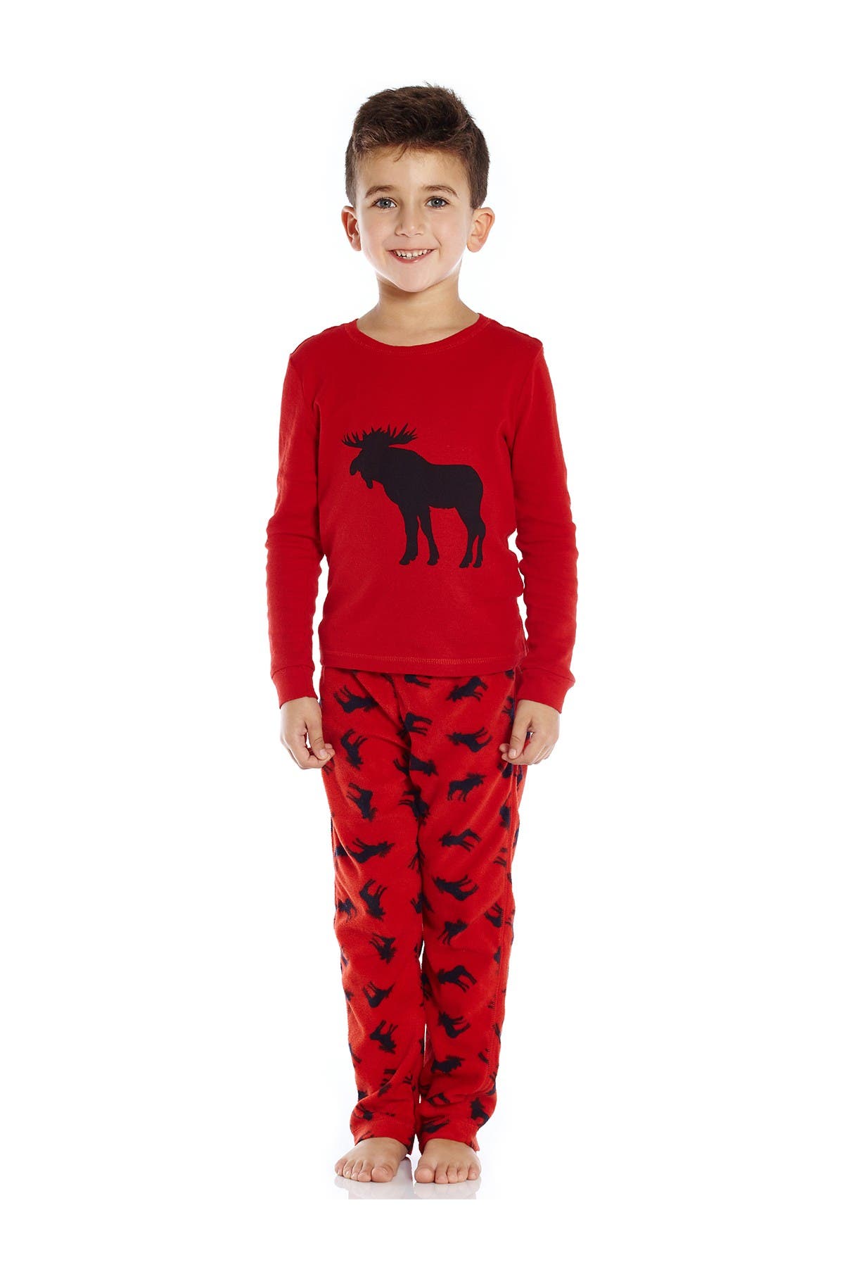 moose baby pajamas