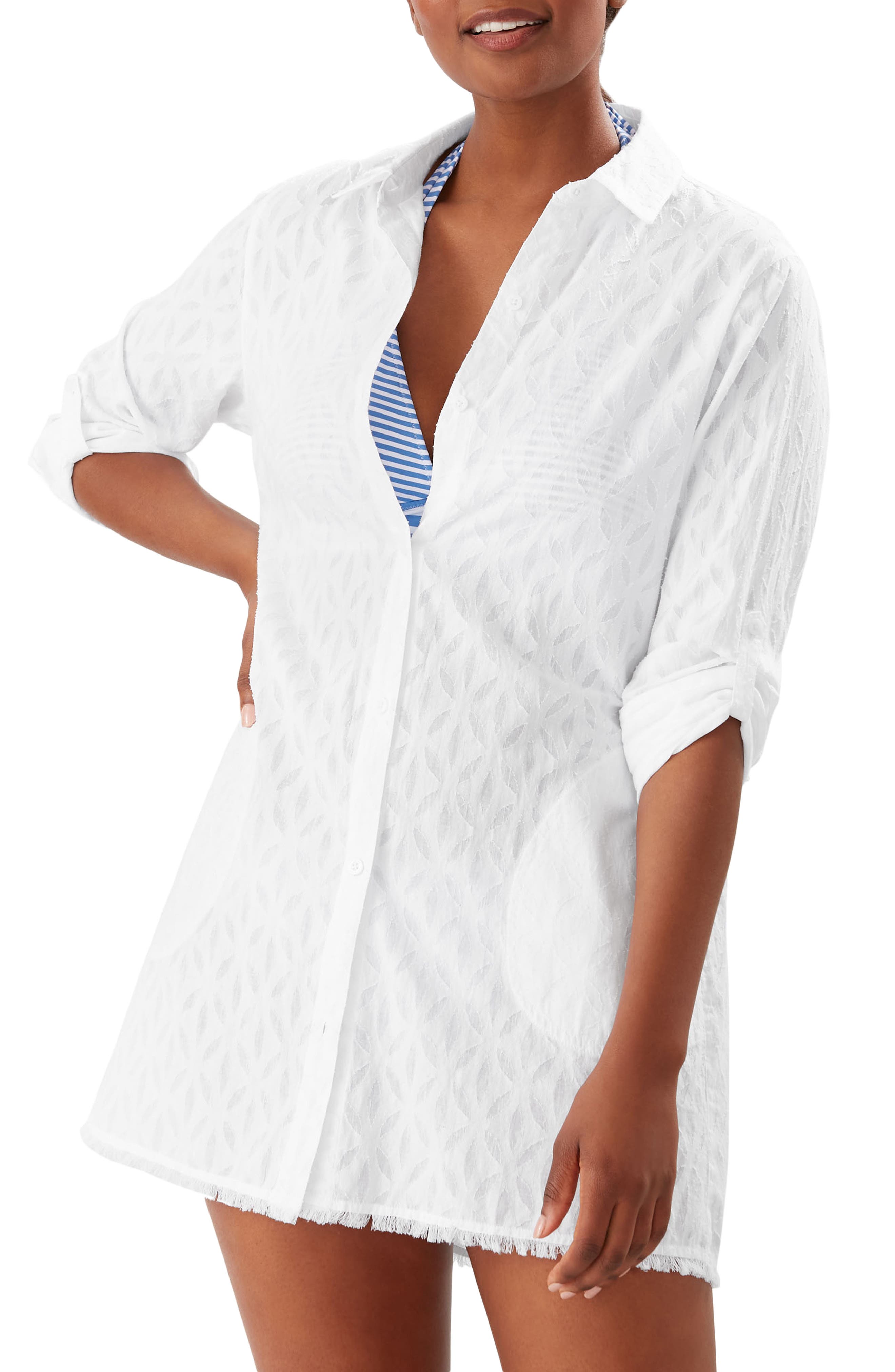 Cotton beach cover-up