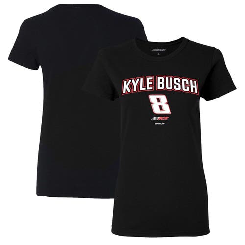 NASCAR Women's Richard Childress Racing Team Collection Black Kyle Busch Rival T-Shirt