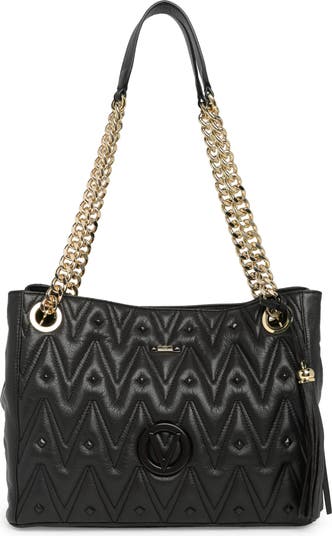 valentino by mario valentino luisa leather shoulder bag