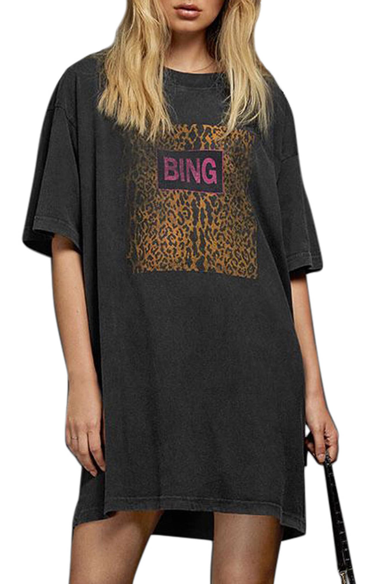 anine bing t shirt dress