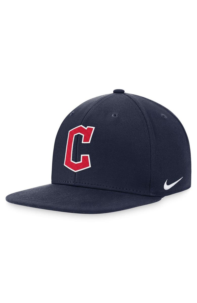 Nike Men's Nike Navy Cleveland Guardians Primetime Pro Snapback Hat ...