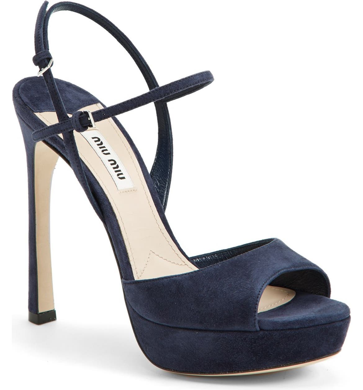 Miu Miu Platform Sandal (Women) | Nordstrom