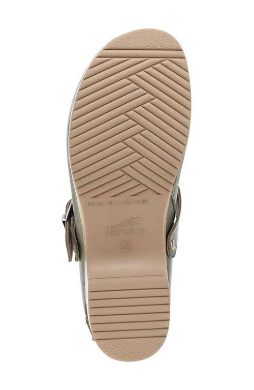 Dansko Baylor Platform Mule In Ivy