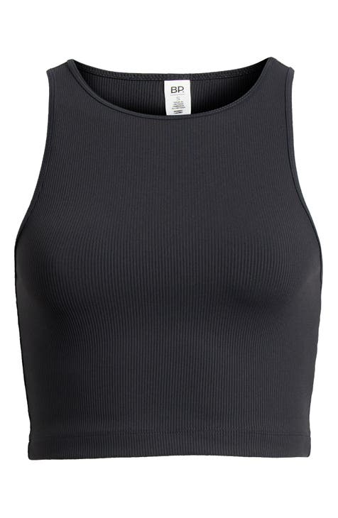 American Apparel Womens Cotton Spandex Sleeveless Crop Top Shirt :  : Clothing, Shoes & Accessories