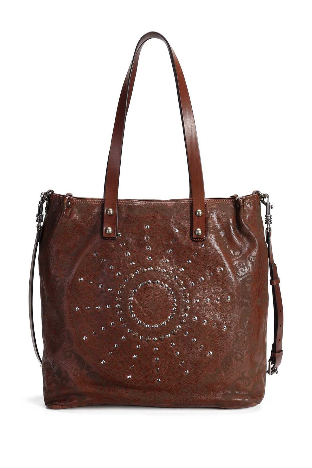 old trend sandstorm leather tote bag