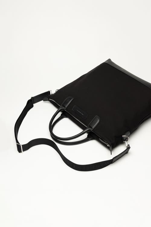 Want Les Essentiels De La Vie Want Les Essentiels O'hare Organic Cotton Canvas Tote In Black