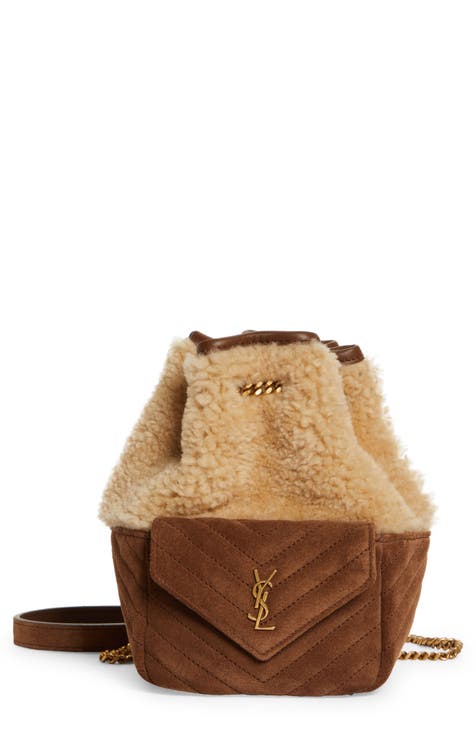 Hermès Swift Market Bucket Bag Brown Leather Pony-style calfskin