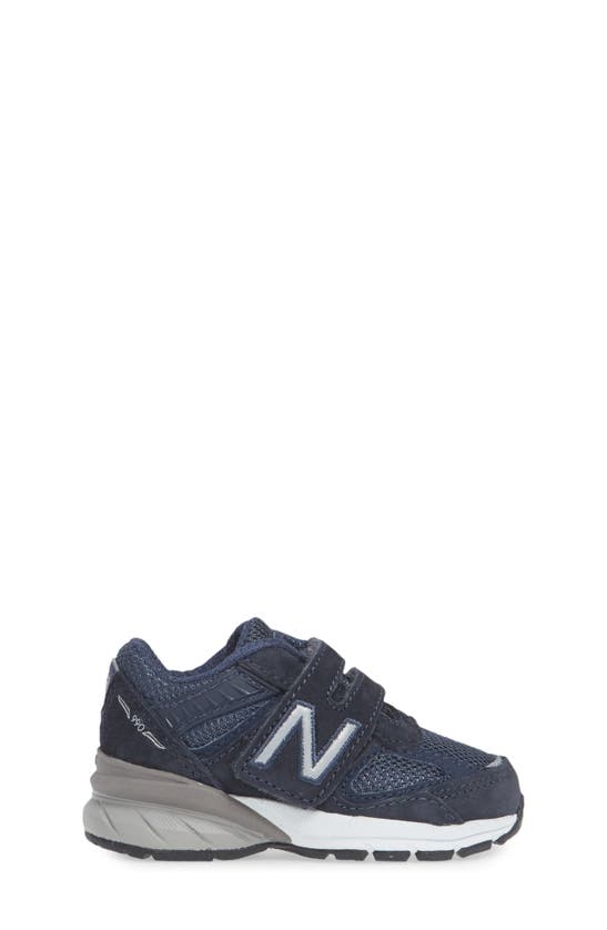 Shop New Balance 990v5 Sneaker In Navy