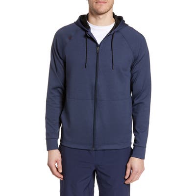 Rhone Spar Zip Hoodie, Blue