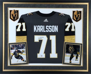 Autographed Vegas Golden Knights William Karlsson Fanatics Authentic Black  Adidas Authentic Jersey