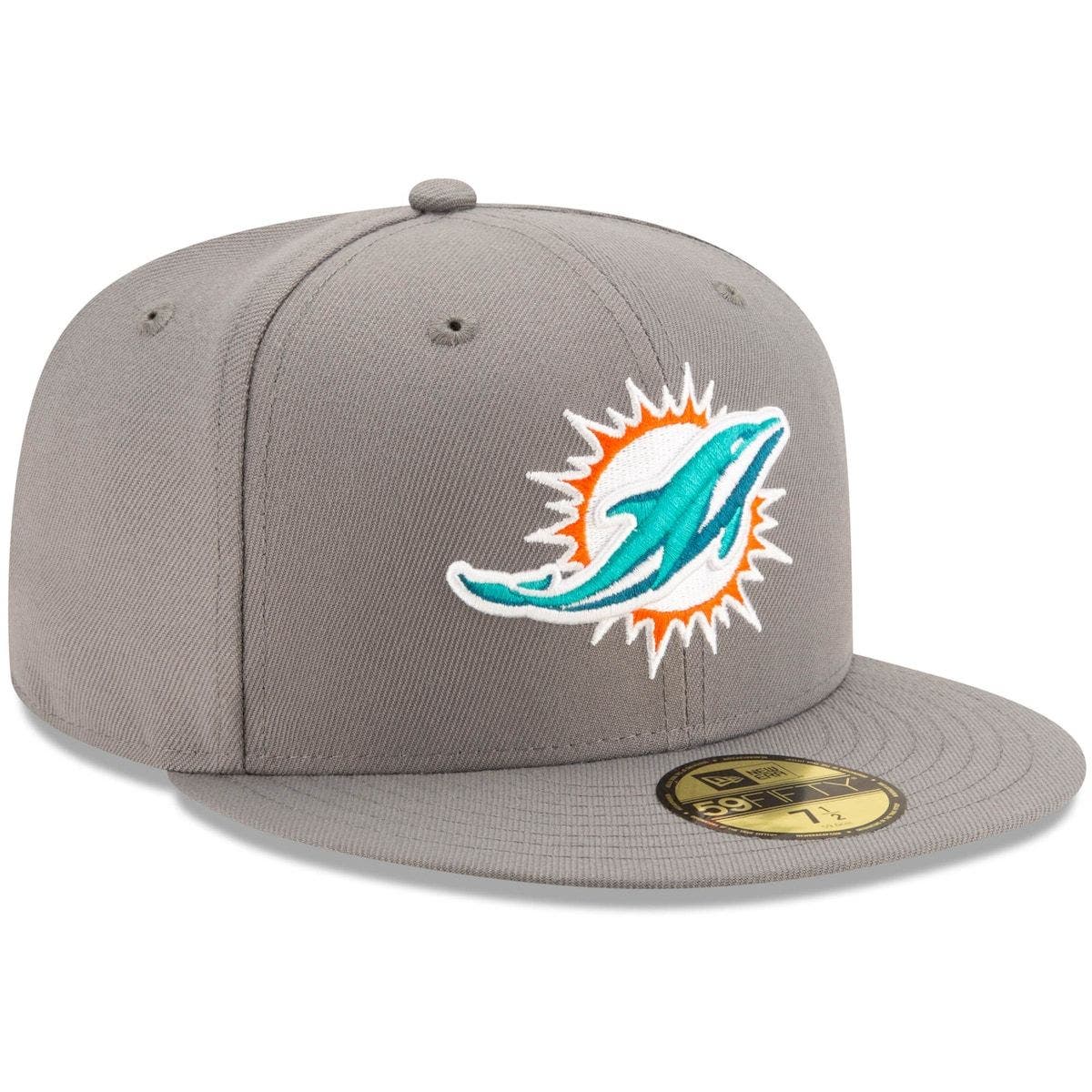 Men's Miami Dolphins New Era Brown Core Classic 2.0 9TWENTY