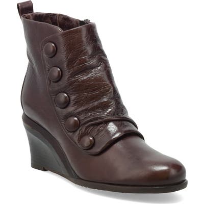 Miz Mooz Nimah Wedge Bootie - Brown