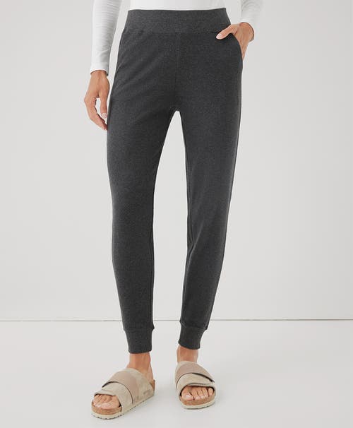 Shop Pact Organic Cotton Airplane Jogger In Charcoal Heather