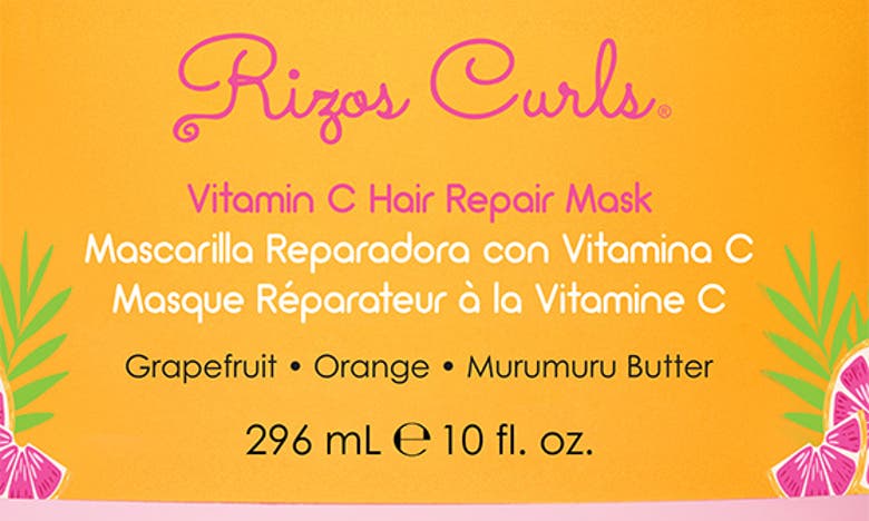 Shop Rizos Curls Vitamin C Hair Repair Mask, 10 oz