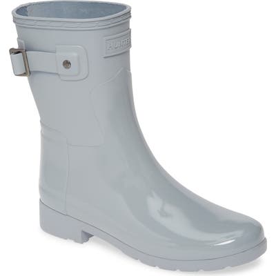 Hunter Original Refined Mixed Finish Short Waterproof Rain Boot