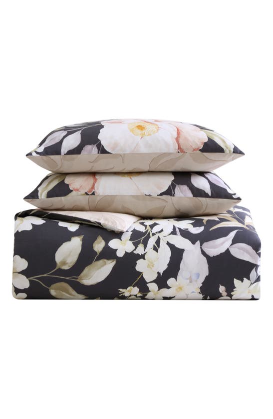 Bebejan Blush Flowers 5-piece Reversible Comforter Set In Multi